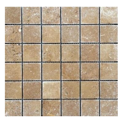 MOSAIQUE TRAVERTIN VIEILLI 4.8x48 NOCE